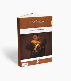 کتاب تصویر هفده قطعه برای گیتار کلاسیک