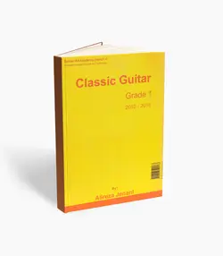 کتاب گیتار کلاسیک ترم اول