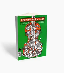 کتاب آهنگ‌های آسان برای ویولن