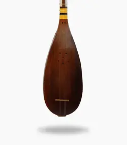تنبور رضوی آنتیک طرح دار