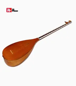 تنبور صادق عظیمی کاسه معرق بغل دسته استخوان سرپنجه سنتی