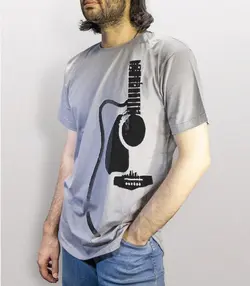 تی شرت طرح گیتار 1
