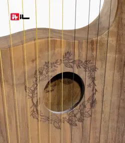 چنگ رومی بلوط 16 سیم اسلیمی