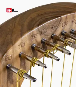 چنگ رومی بلوط 16 سیم اسلیمی