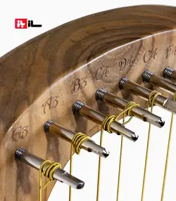چنگ رومی بلوط 16 سیم اسلیمی