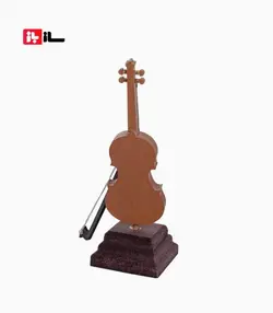 ساز دکوری پایه مکعبی ویولن