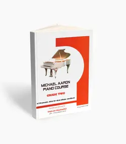 کتاب مایکل آرون متد جدید پیانو کتاب درس سطح دو