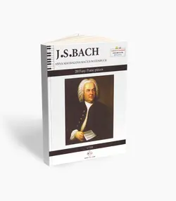 کتاب یوهان سباستین باخ 20 قطعه آسان برای پیانو