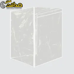 کاور ماشین لباسشویی طلقی درب از جلو زیپ دار