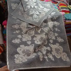 سجاده و جانماز مخمل مدل قلمکاری جدید در چهار رنگ