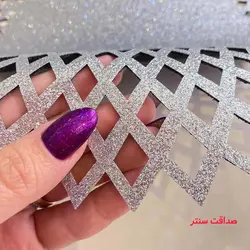 رومیزی گرد تک بزرگ چرم اکلیلی خورشیدی