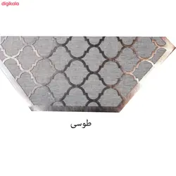 ست رومیزی سه تکه مخمل چرمی