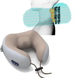 ماساژور بالشتی گردن غلتکی حرارتی برند MDHL