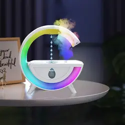 بخور سرد آب نما طرح چراغ خواب با نور RGB