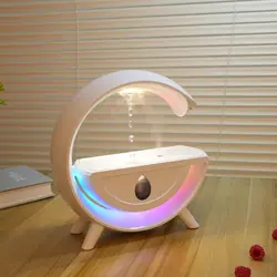 بخور سرد آب نما طرح چراغ خواب با نور RGB