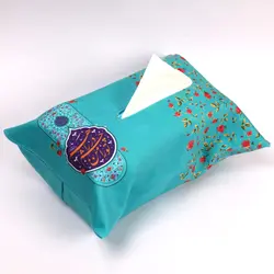 جا دستمال کاغذی مخمل با شعار تو را من چشم در راهم