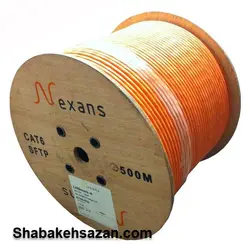 کابل شبکه نگزنس Cat6-SFTP تست چنل وارداتی