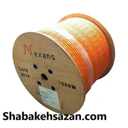 کابل شبکه نگزنس Cat6-SFTP تست پرمنت LSZH وارداتی