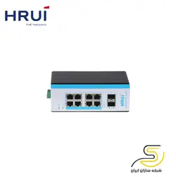 سوئیچ PoE صنعتی گیگ اچ ار یو ای HRUI HR600-AFGM-82S