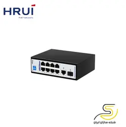 سوئیچ PoE صنعتی گیگ اچ ار یو ای HRUI HR500-AX-811GS