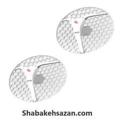 اکسس پوینت بی سیم میکروتیک مدل LHG 5 بسته 2 عددی