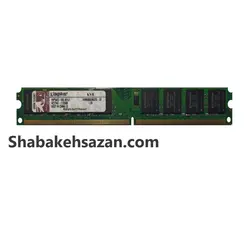 رم دسکتاپ DDR2 تک کاناله 800 مگاهرتز CL5 کینگستون مدل KVR800D2N6/2G-SP ظرفیت 2 گیگابایت