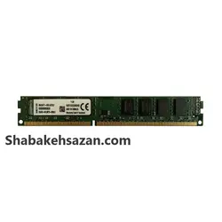 رم دسکتاپ DDR3 تک کاناله 1333 مگاهرتز cl9 کینگستون مدلkvr ظرفیت 4گیگابایت