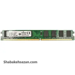 رم دسکتاپ DDR2 تک کاناله 800 مگاهرتز کینگستون ظرفیت 2 گیگابایت