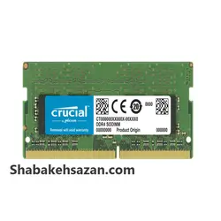 رم لپ تاپ DDR4 دو کاناله 2666 مگاهرتز CL19 کروشیال ظرفیت 16 گیگابایت