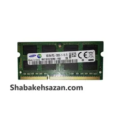 رم لپ تاپ سامسونگ مدل DDR3 12800s MHz PC3L ظرفیت 8 گیگابایت