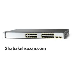 سوئیچ سیسکو WS-C3750-24PS-S