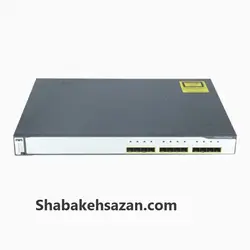 سوییچ 12 پورت سیسکو مدل WS-C3750G-12S-S