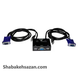 سوییچ 2 پورت USB KVM دی-لینک مدل KVM-222