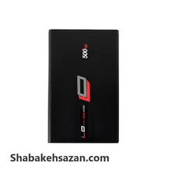 هارد اکسترنال اِل‌اُ مدل eco-metal ظرفیت 500 گیگابایت