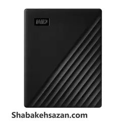 هارد اکسترنال وسترن دیجیتال مدل My Passport WDBYvg0010BBK-WESN ظرفیت 1 ترابایت