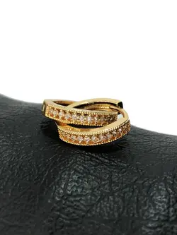 گوشواره حلقه ای نگین دار