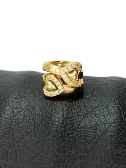 گوشواره حلقه ای طرح قلب