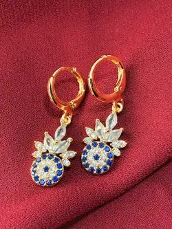 نیم ست (پلاک و گوشواره) چشم و نظر گل