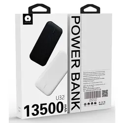 پاوربانک  دبلیو یو دبلیو مدل U32 ظرفیت 13500 میلی آمپر ساعت