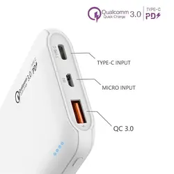 پاوربانک کلومن مدل KP-355 ظرفیت 10000 میلی آمپر ساعت