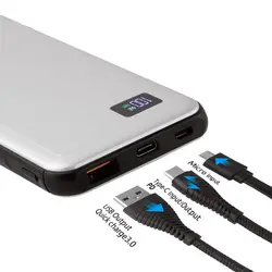 پاوربانک پرووان مدل PM-14 ظرفیت 10000 میلی آمپر ساعت