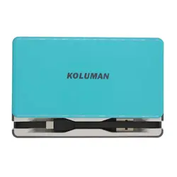 پاوربانک کلومن KOLUMAN مدل KP-150 با ظرفیت 8000 میلی آمپر همراه باکابل typc