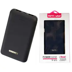 پاوربانک تسکو مدل TP 875 ظرفیت 20000میلی آمپر ساعت