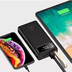 شارژر همراه دبلیو یو دبلیو مدل U33 ظرفیت 40000میلی آمپر ساعت