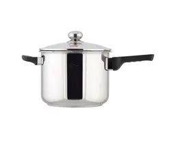 زودپز پارس استیل 6 لیتر با درب پیرکس