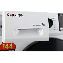 ماشین لباسشویی جنرال آدمیرال مدل FTU-4702 درب فضایی سفید