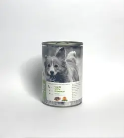 كنسرو Us Pet مخصوص سگ بالغ با طعم گوشت شكار و كدو تنبل 400 گرمي