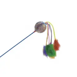 پیله بازی گربه توپ و پر بیزتیز - پت شاپ شیراز اینترنتی و تلفنی شیراز پت - بهترین پت شاپ در شیراز