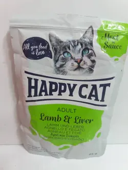 پوچ 85 گرمی هپی کت گوشت گوسفند و جگر