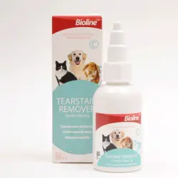 قطره پاک کننده لکه و خط اشک سگ و گربه و جوندگان بایولاین